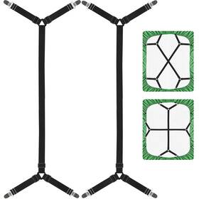 Tgood 424510602233 Bed Sheet Holder Corner Straps Mattress Cover Fasteners Clips To Hold