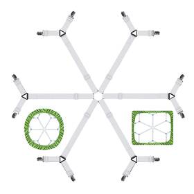 Tgood 424510602936 Bed Sheet Holder Straps Mattress Cover Clips To Hold Sheets In Place Adjust