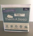 Therm-a-sleep Mattress Protector Protect-a-bed Nib Protect A Bed Therm Sleep Temperature Regulating King 844928005644