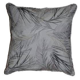 P-20-c11 Thomasville At Home Swept Away Fog Embroidered 20 Inch Square Pillow Cover Only