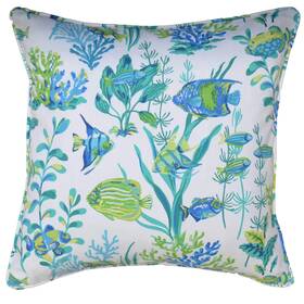 P-20-dyo Thomasville At Home Dory Ocean 20 Inch Square Pillow Cover Only
