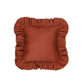 Sq7745-nsp Thomasville At Home Chambalon Ruffled 14 Inch Pillow