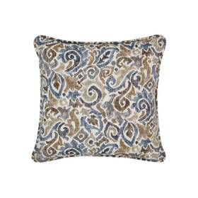 Sq7805-jeh Thomasville At Home Queen And Jester Square Pillow - Print