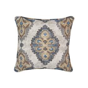 Sq7805-qnh Thomasville At Home Queen And Jester Square Pillow - Print