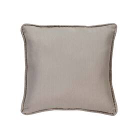 Sq7815-sts Thomasville At Home Vintage Indigo Square Pillow - Solid Light Grey