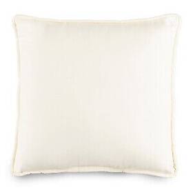 Sq7860-p12 Thomasville At Home Seashells Square Pillow - Solid Cream