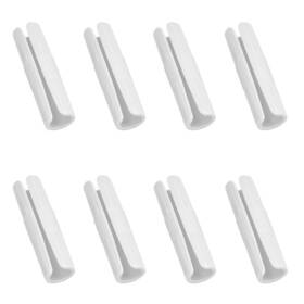 Toosunny 648038260746 8 Pieces Sheet Holders Bed Grippers Keeps The In Place White