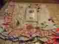 Topper-36 Waverly Georgina Table Square Floral Ruffled New In Package