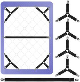 Tuyeabc 726084982468 Bed Sheet Straps 4 1 Set-1 More Straight Strap For Middle