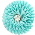 Tw-rfl01-aqua-10 Trimweaver 10-piece Ruffle Flower 651046541264