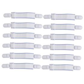N1ij15z9e5v227853kf1 Ultechnovo Bed Sheet Straps 12pcs Fasteners Adjustable