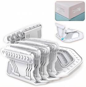 Unileaf 768274835604 Bed Sheet Holders For Corners 4-pack Grippers Fabric-safe Fi