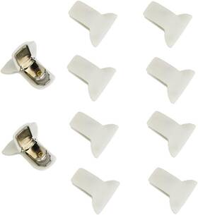 Vanknono 445056356313 10 Pack Padded Comforter Clips Duvet Blanket Fasteners For Preventing Com