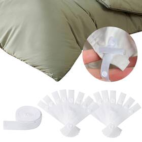 Va-m001a-us Varpotle 16 Pack Duvet Clips To Hold Comforter Inside Convenient And Reusa