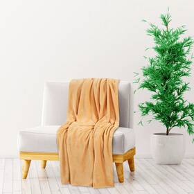 136272 Vidaxl Blanket Desert Mist 100% Polyester 51.2 X 66.9 In Lightweight