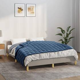 Vidaxl 3154856 Weighted Blanket Blue