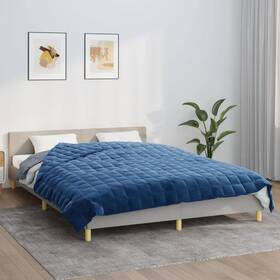 Vidaxl 3154864 Weighted Blanket Blue