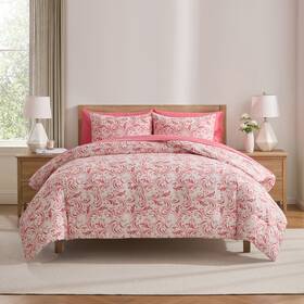 Vr-mdac-7pc-biomc-f-blu Virtu 7 Piece Biomorphic Comforter Sets Bed In A Bag With Sheets
