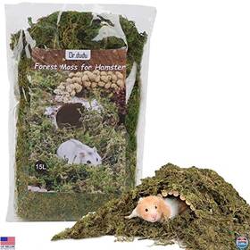 B0bjk4wyj2 Visit The Dr.dudu Store 15l Forest Moss For Hamster Bedding Nesting Syrian Gerbils