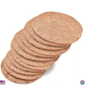 B08bzk5ym4 Visit The Kathson Store 12-pack Thick Pigeon Nesting Pads - Natural Coconut Fiber Breeding Mats