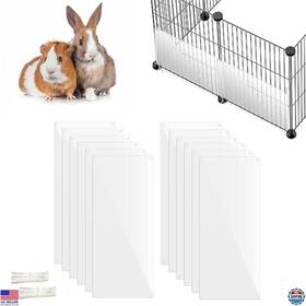 Shield-14x6-12p Visit The Oncpcare Store 12-pack Clear Plastic Cage Liners 14 Inch X 6 Urine Guard For Small Pets