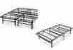 W-sbbk-f W-sbbk-t Spa Sensations Steel Smart Base Bed Frames Black 2 X Twin 1 Full