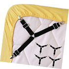 Wa-bed Wakaka Adjustable Bed Sheet Fasteners Triangle Elastic Suspenders 655421779983
