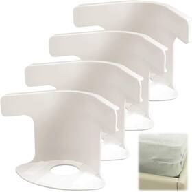 Waieoc 313026040067 Lock Sheet Holders Set - 4 Pack Bed Holder Secure Sheets Firmly In Pla