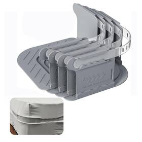 Cdgdq985a Wenai 4-pack Lock Sheet Holders For Mattress Heavy Duty Bed Holder Straps