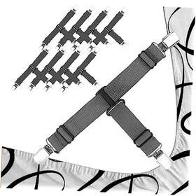 Wo-sheetstrapsa5 Wonhag Bed Sheet Holder Straps Fitted Premium Nickel-plated