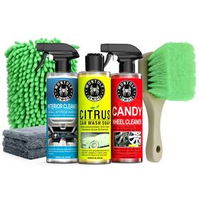 Cwk168 Wontolf Car Wash Kit With Soap Shampoo Interior Cleaner Wheel Clea