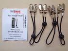 X0003xu08r Bed Band Original Pack Bands Black Adjustable Sheet