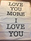 X0017mmqy9 Unbranded Love You More Gift Pillowcase Set Of White Valentine
