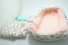 X07zsbt2nl Doldoa Baby Lounger Newborn Portable Nest Cotton Happy Day Pink