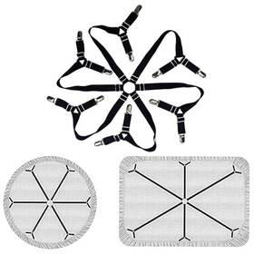 Xn25071720 Xnxnzhho Bed Sheet Straps Fitted Keepers Bedsheet Holders Adjustable Elastic