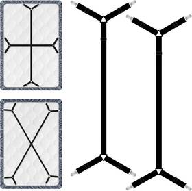 Xunesip 313098930969 Bed Sheet Straps 2pcs Elastic Adjustable Holder Fitted