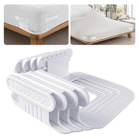 Xygovia 762849570952 Bed Sheet Holders - Upgrade 4pcs Sheets Corner Firm Tight Lock Fitted Du
