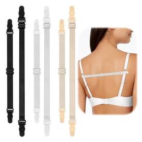 Xbakdeew7 Yolev 3 Pairs Bra Strap Clips Holders For Slipping Elastic Straps