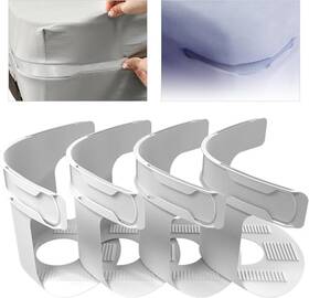 Yot-01n Ytopaa 4-pack Bed Lock Sheet Holders Locks Holder Strap For Sheets Firm