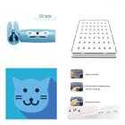 Zhbsgcatblue Sheet Fasteners Bed Grippers Pcs Cartoon Sleep Snug Holders