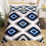 Feelyou Kids Southwest Native American Design Bedding Set Full Blue Grey. Fixed Price $65.72.