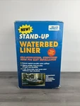 Blue Magic Stand-up Waterbed Liner Queen Size 60"X84"X8". Fixed Price $21.87.