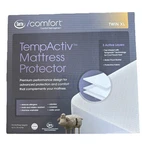 Serta Icomfort Tempactiv Mattress Protector Twin Xl Nib. Fixed Price $50.00.
