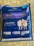 Serta Perfect Sleeper Overfilled Smart Comfort Mattress Pad Queen. Fixed Price $45.00.