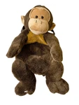 Plush Monkey Backpack Brown Stuffed Animal Kids Bag Adjustable Straps Jungle. Fixed Price $23.99.