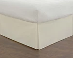Tailored Cotton Bed Skirt Off White Todays Home Queen Size Fitted Design. Fixed Price $20.87.