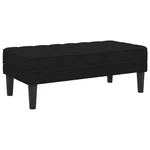 Bench With Cushion Velvet Ottoman Modern Rectangular Seating Indoor Vidaxl. Fixed Price $131.99.
