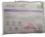 Little Ones Pack Play Mini Crib Mattress Protector Waterproof 2 New. Fixed Price $17.99.