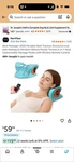 New! Heating Wave Vibration Electric Dr. Meeti Cervical Pillow For Neck Pain. Fixed Price $28.00.