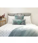 Kevin O'brien Studio Casablanca Linen Blend King Duvet Set+two Euro Shams!. Fixed Price $445.00.